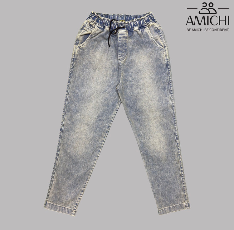 اسلش جین دمپا ساده یخی