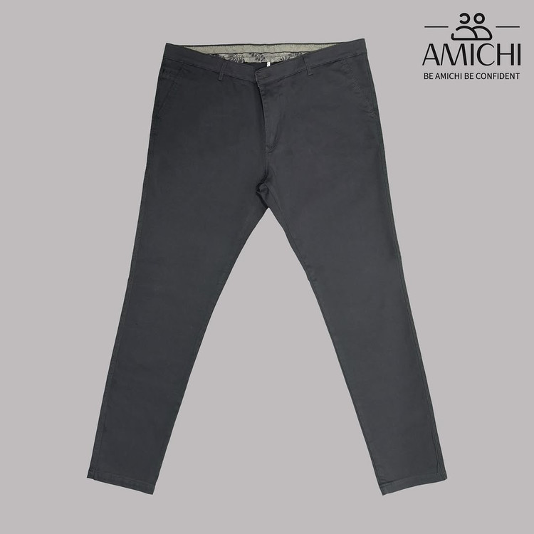 شلوار مردانه کتان جودون کش سایزبزرگ