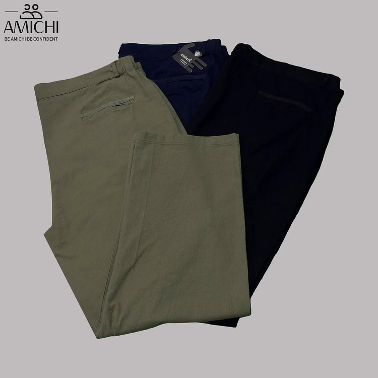 شلوار مردانه سوپرسایز پارچه کنفی