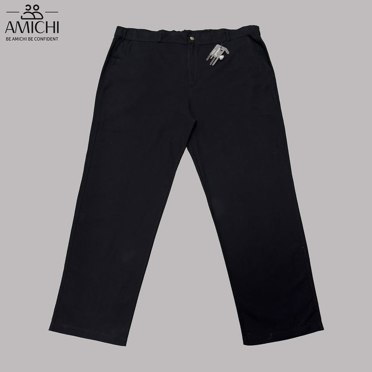 شلوار مردانه سوپرسایز پارچه کنفی