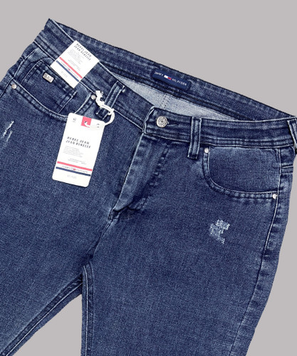 شلوار جین سایزبزرگ مردانه راسته پنبهکش TOMMY
