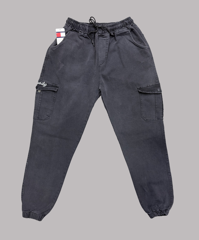 اسلش سایزبزرگ شش جیب جین مردانه دمپاکش