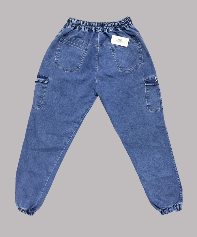 اسلش سایزبزرگ شش جیب جین مردانه دمپاکش